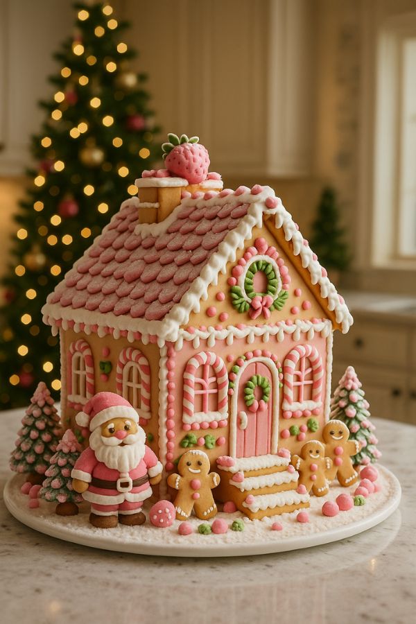 maison en pain d'épice de noël facile